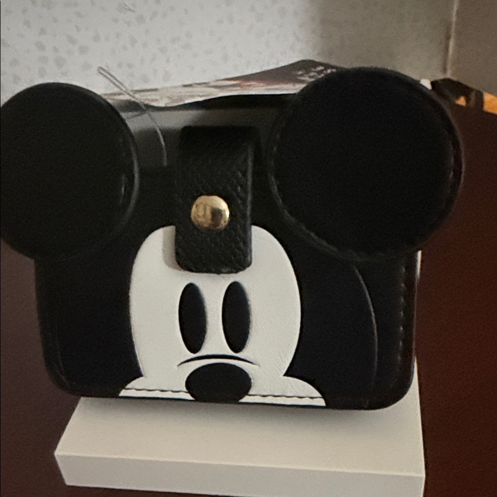 Mickey Mouse Black & White card holder  NWT
